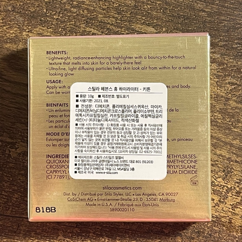 STILA Heaven’s Hue Highlighter in Kitten 10g - Picture 8 of 8
